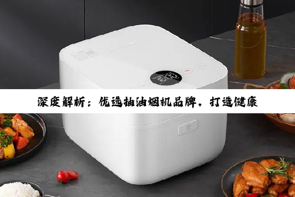 深度解析:优选抽油烟机品牌,打造健康舒适厨房环境